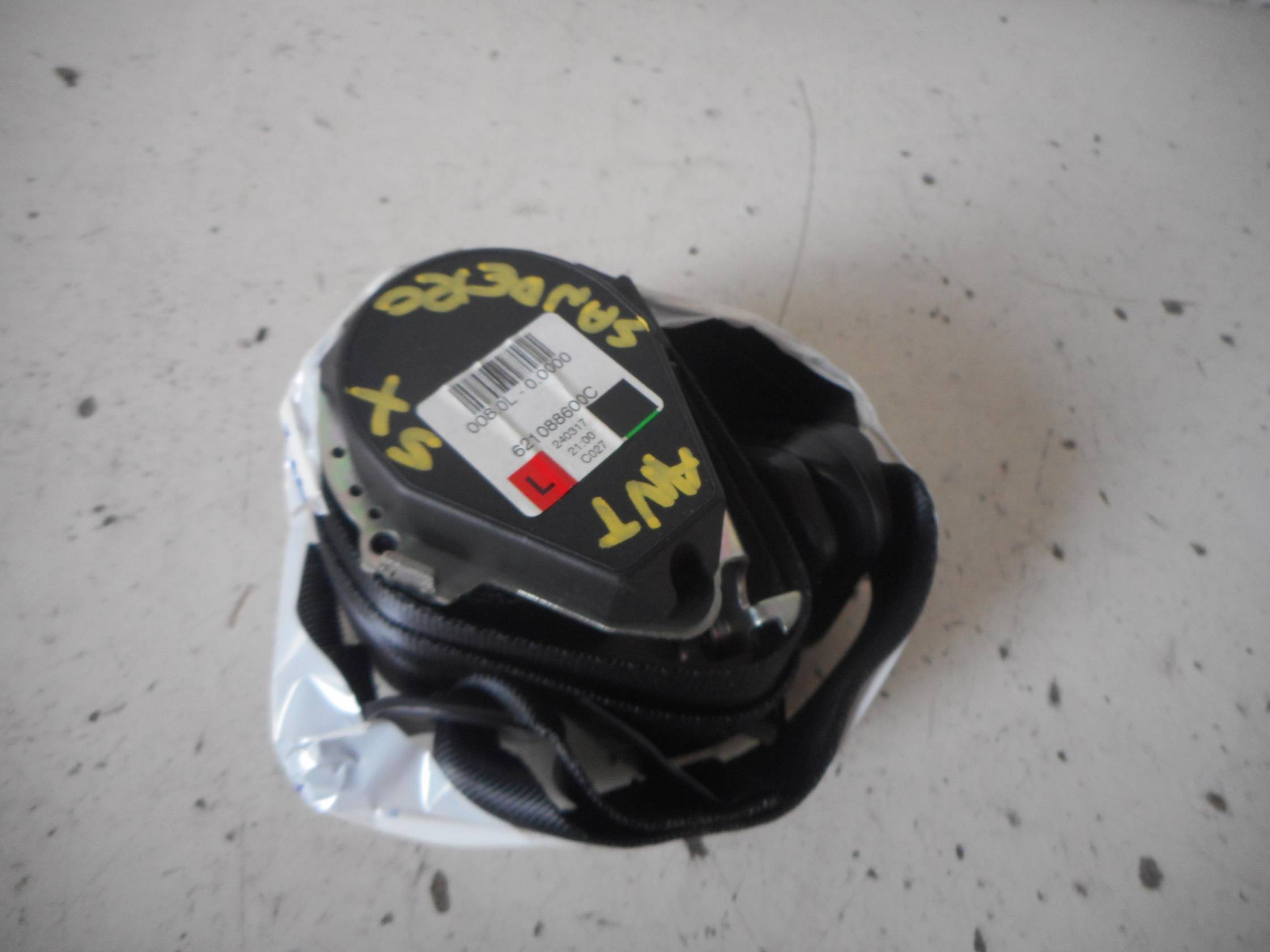 Cintura di sicurezza ant. sx.